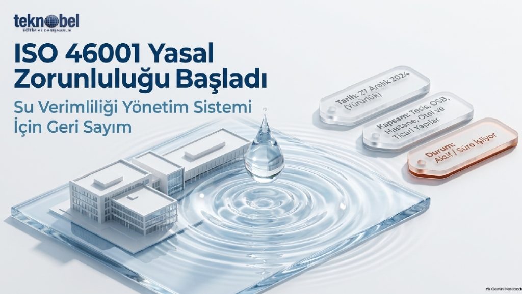 ISO 46001 Su Verimliliği Yönetim Sistemi Yasal Zorunluluk Bilgilendirme